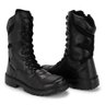 Bota Militar Tatico Coturno Unissex Ziper Lateral e com Palmilha em Gel - 41 - Preto - 4