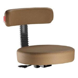 Assento Encosto Mocho Estética Slim Completo Marrom Cadeira Brasil