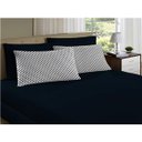 Ver imagem 1 de Lençol Solteiro C/ Elástico Poá Altenburg All Design 63022100 Branco