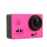 Câmera 4K Ultra Hd 12Mp Aventura Rosa Foto Video Prova D Água Esportiva - 1
