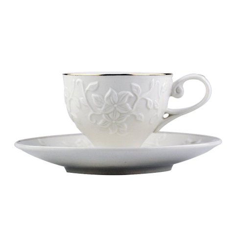 Jogo de Xícaras Porcelana Scarlet 90ml