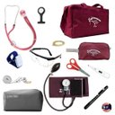 Ver imagem 1 de Kit de Enfermagem Completo com Medidor de Pressão P.a.med - Vinho (bolsa Tipo 2)