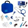 Kit Enfermagem Completo Com Oxímetro E Maleta Acadêmica Luxo Cor:Azul - 1