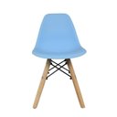 Ver mais imagens de Cadeira Eiffel Infantil Azul Bebê