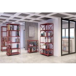 Estante de Aço 6 Prateleiras Reforçada 200x92x42 Cinza 10103 - 3