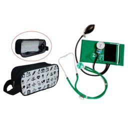 Kit de Enfermagem PAMED com Necessaire - Vinho - 5