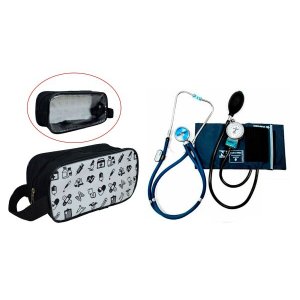 Kit de Enfermagem PAMED com Necessaire - Vinho