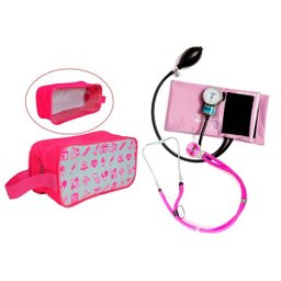 Kit de Enfermagem PAMED com Necessaire - Vinho - 2