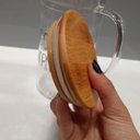 Ver imagem 4 de Jarra de Borossilicato 1,2L Transparente 21x9x9cm Água Suco Chá Bebidas Mesa