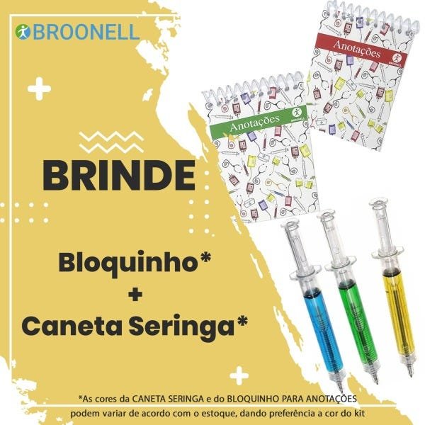 Kit Enfermagem Com Esfigmo P.a.med Luxo - Azul - 2