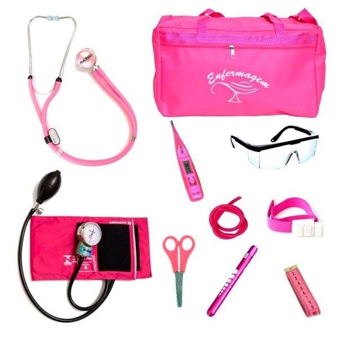 Kit Enfermagem com Nota e Garantia Limitada - Pink