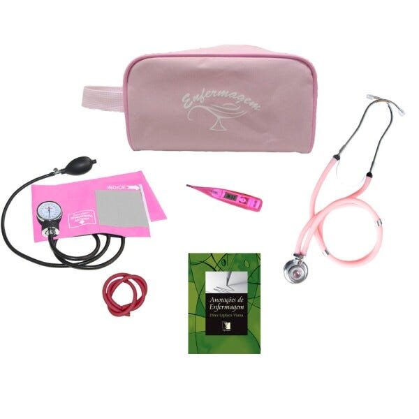 Kit para enfermagem - Mod. 10 - Rosa