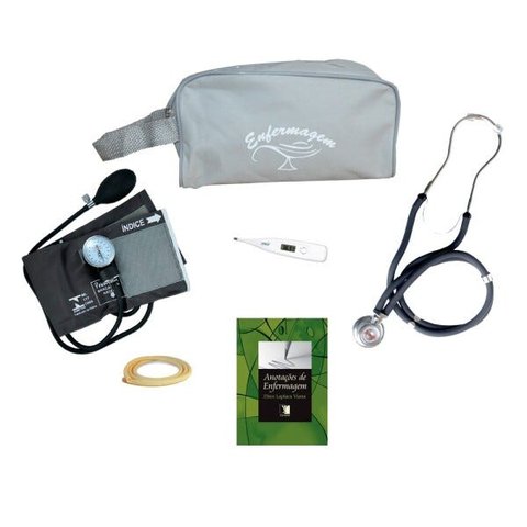 Kit para enfermagem - Mod. 10 - Cinza