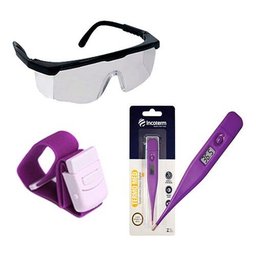 Kit Para Enfermagem Com Aparelho De Pressão Diversas Cores - Lilás - Símbolo da Enfermagem - 3