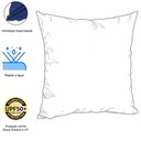 Ver imagem 3 de 2 Almofadas Cheias para Sofá Decorativas Impermeáveis Grande Floral Marrom