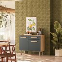 Ver imagem 1 de Balcão para Cozinha 90cm Lemon Carvalho/chumbo Nicioli