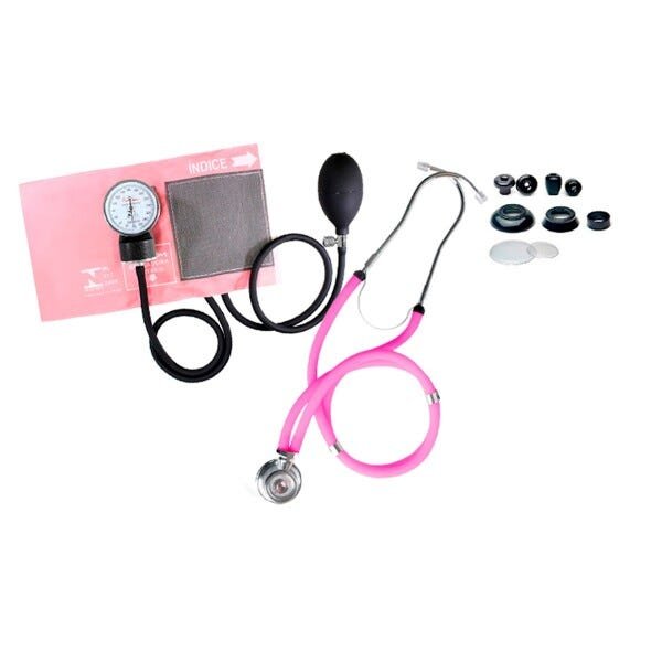 Kit Enfermagem Completo Com Kit Medidor De Glicose G-tech - Pink - 2