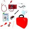 Kit Para Medicina Com Maleta - Vermelho - 1