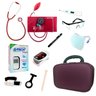 Kit Para Medicina Com Maleta - Vinho - 1