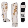 Caneleira de Muay Thai e Kickboxing Mks Champions V3 - Branco - M - 1