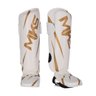 Caneleira de Muay Thai e Kickboxing Mks Champions V3 - Branco - M - 2