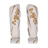 Caneleira de Muay Thai e Kickboxing Mks Champions V3 - Branco - M - 4
