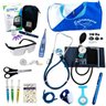 Kit Enfermagem Cores Bolsa Top P.A.med + Medidor de Glicose - Azul - 1