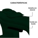 Ver imagem 2 de Maca Estofada Estética Botonê 70 Cm Sobrancelha Cilios Cor:verde