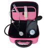 Kit Enfermagem Acadêmico Maleta Termômetro Garrote Cores - Rosa - 1