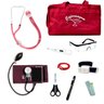 Kit Enfermagem mod.18 Aparelho de Pressão P.A.MED Cor:Vinho Bolsa:Tipo 2 - Vermelho escuro - 1