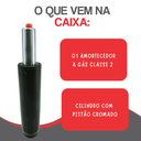 Ver imagem 2 de Amortecedor Pistão a Gás Cadeira Giratória Escritório Classe 2