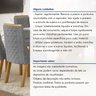 Kit de 6 Cadeiras para Sala de Jantar Dora - 10