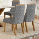Ver imagem 5 de Kit de 6 Cadeiras para Sala de Jantar Dora