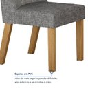 Ver imagem 6 de Kit de 6 Cadeiras para Sala de Jantar Dora