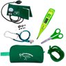 Kit Basic para Enfermagem com Aparelho de Pressão e Estetoscópio Duplo Rappaport - Verde - 1
