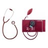 Kit Esfigmomanômetro + Estetoscópio Duplo Bic - Vinho - 1