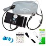 Kit Aparelho De Pressão Estetoscópio + Necessaire Exclusiva - Cinza - 1