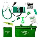 Ver imagem 6 de Kit com Porta Jaleco para Enfermagem Completo - Lindo - Azul