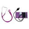 Kit Com Porta Jaleco Para Enfermagem Completo - Lindo - Roxo - 2