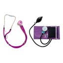 Ver imagem 2 de Kit com Porta Jaleco para Enfermagem Completo - Lindo - Roxo