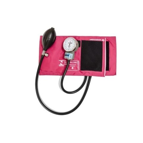 Aparelho de Pressão Esfigmomanômetro P.a.med Rosa Original - Rosa