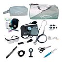 Ver imagem 1 de Kit de Enfermagem Completo Premium com Relógio - Cinza