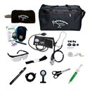 Ver imagem 1 de Kit de Enfermagem Completo Premium com Relógio - Preto (bolsa Tipo 2)