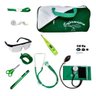 Kit Enfermagem Aparelho De Pressão Estetoscópio Várias Cores - Verde - 1