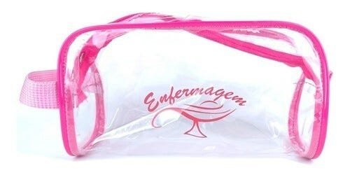 Kit Materiais Enfermagem Completo + Necessaire Transparente - Pink - 4