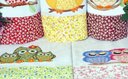 Ver imagem 2 de Kit Pano de Prato em Patchwork com 5 pçs - Corujas Arte & Tear