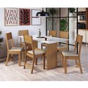 Ver imagem 1 de Mesa Karla 1,50 c/6 Cadeiras Indekes
