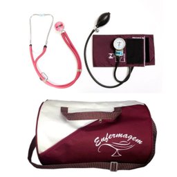Conjunto Esteto + Esfig + bolsa P.A.med - Preta - 12
