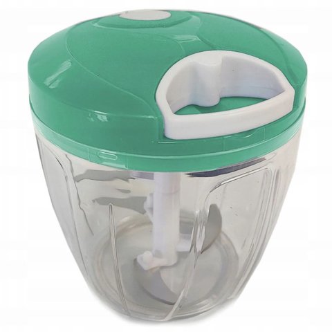 Processador Triturador de Alimentos Manual 5 Lâmina 900ml Sl-7872