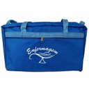 Ver imagem 3 de Kit com Bolsa Tipo Pasta, Porta Jaleco e Estetoscópio e Esfigmomanômetro P.a Med - Azul
